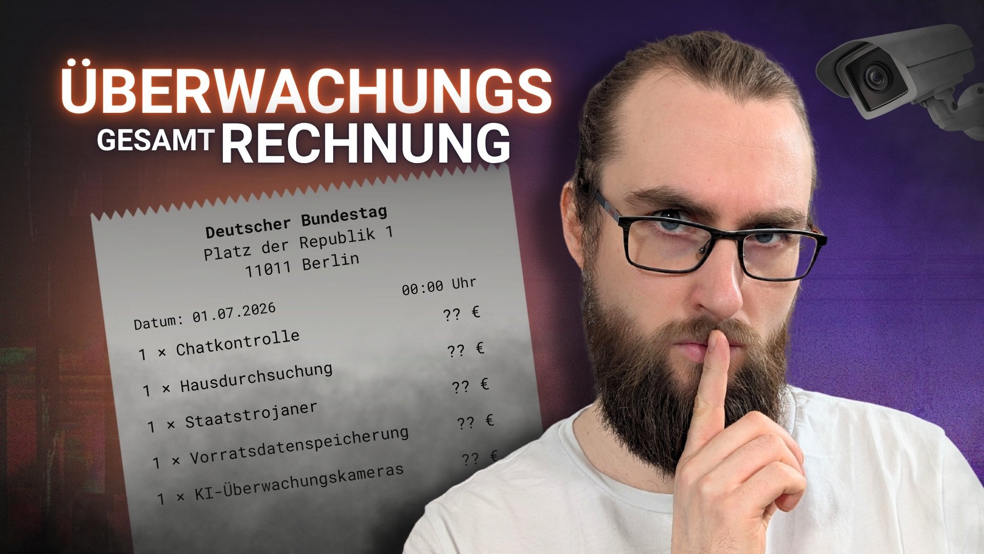 Deutschland ist jetzt Überwachungsstaat